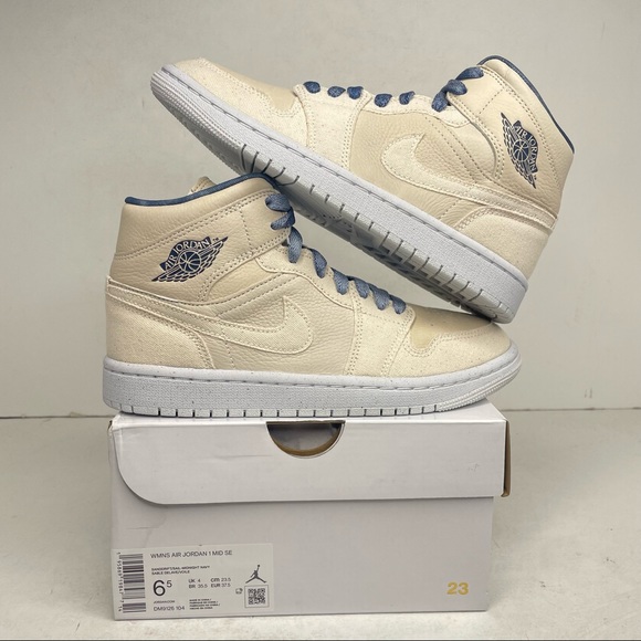 Jordan Shoes - Nike Air Jordan 1 Retro Mid SE WMNS “Sanddrift” NEW 2022
